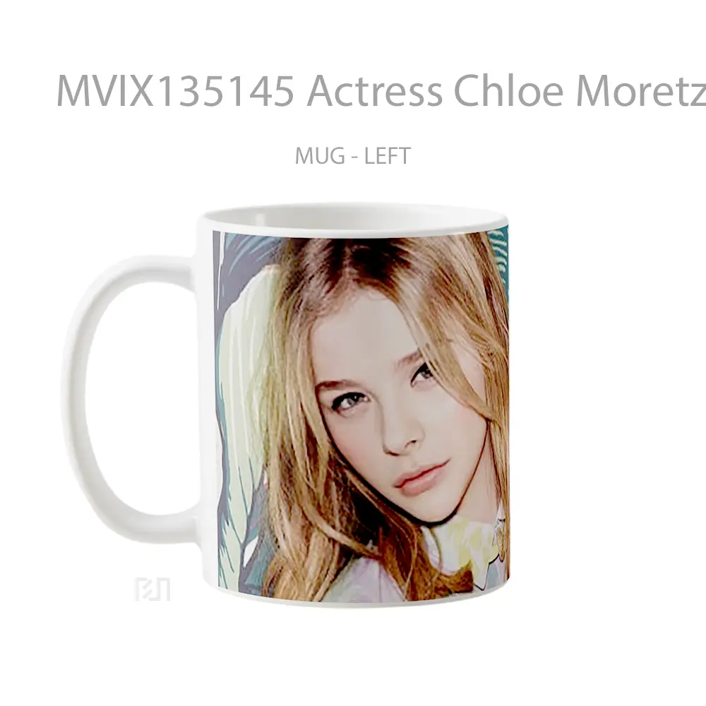 Mug Actress Chloe Moretz Blonde Gelas Keramik Unik - All-side / Desain