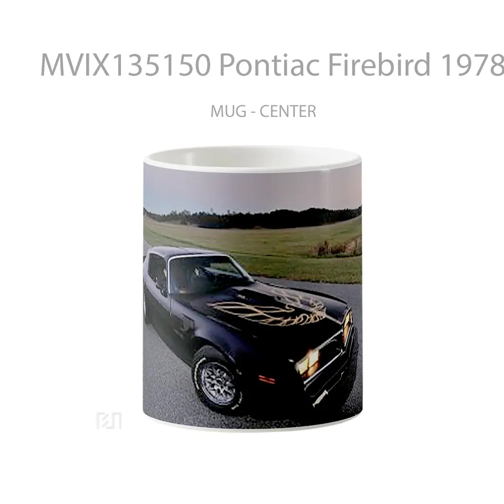 Mug Pontiac Firebird 1978 Gelas Keramik Unik