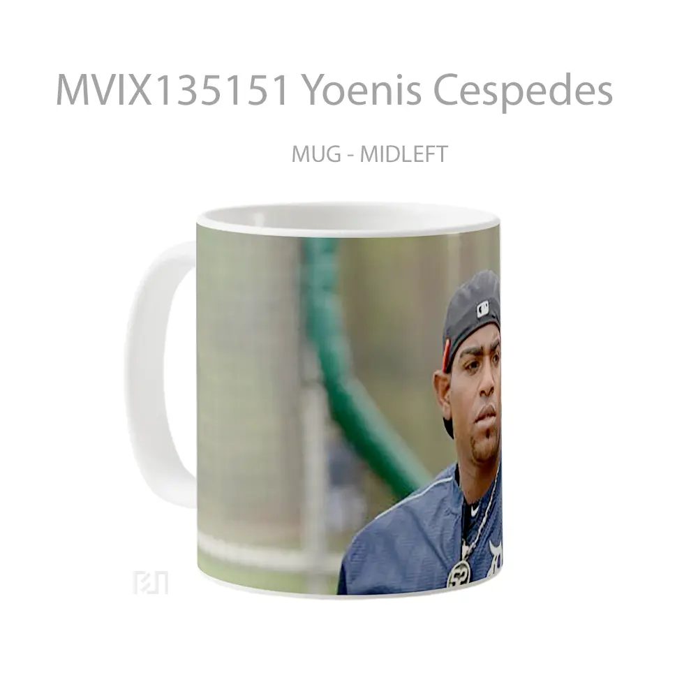 Mug Yoenis Cespedes Gelas Keramik Unik - All-side / Desain