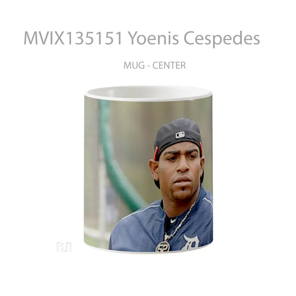 Mug Keramik Premium SNI - Mug Yoenis Cespedes Gelas Keramik Unik