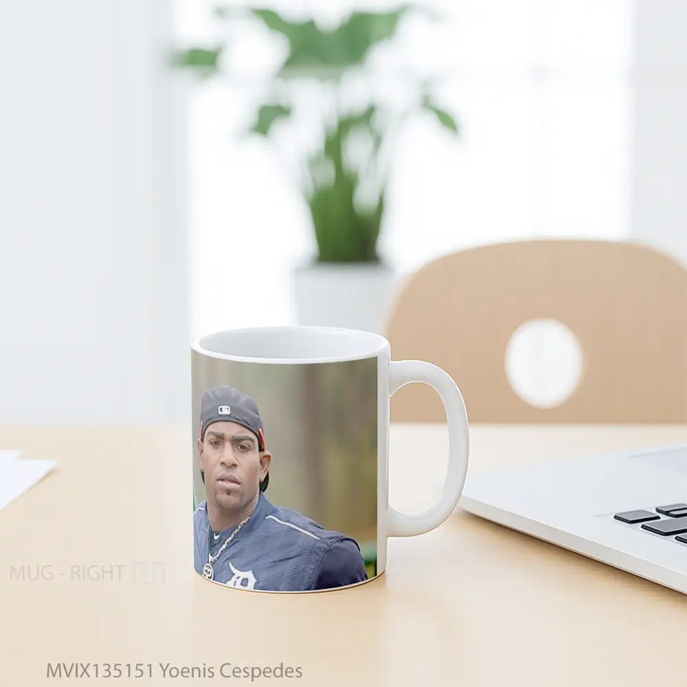 Mug Yoenis Cespedes Gelas Keramik Unik - All-side / Desain