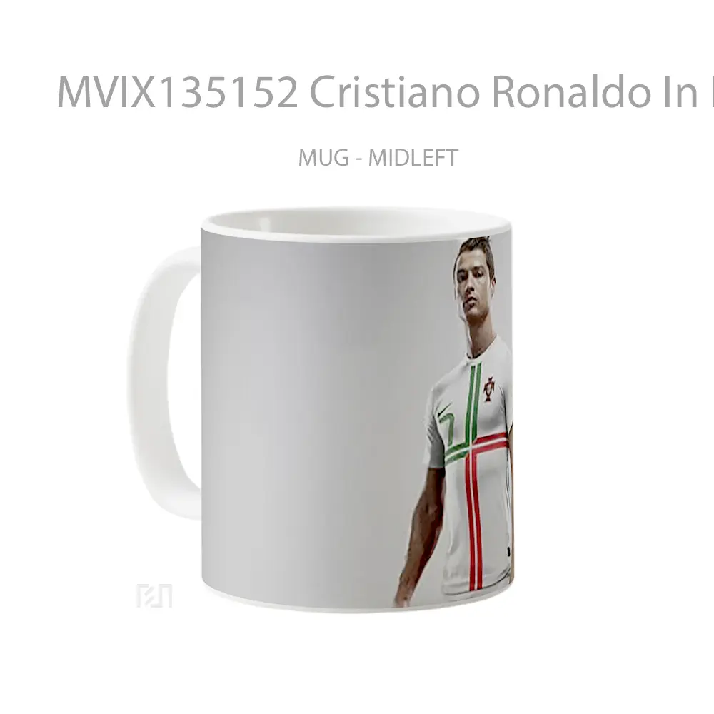 Mug Cristiano Ronaldo In Portugal Gelas Keramik Unik - All-side / Desain