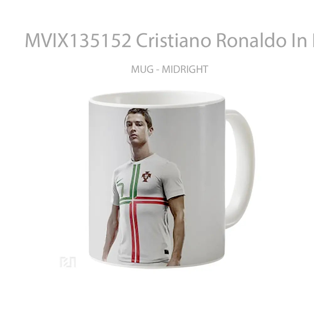 Mug Cristiano Ronaldo In Portugal Gelas Keramik Unik - All-side / Desain