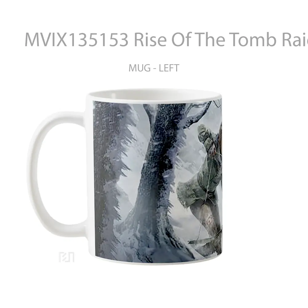 Mug Rise Of The Tomb Raider Gelas Keramik Unik - All-side / Desain