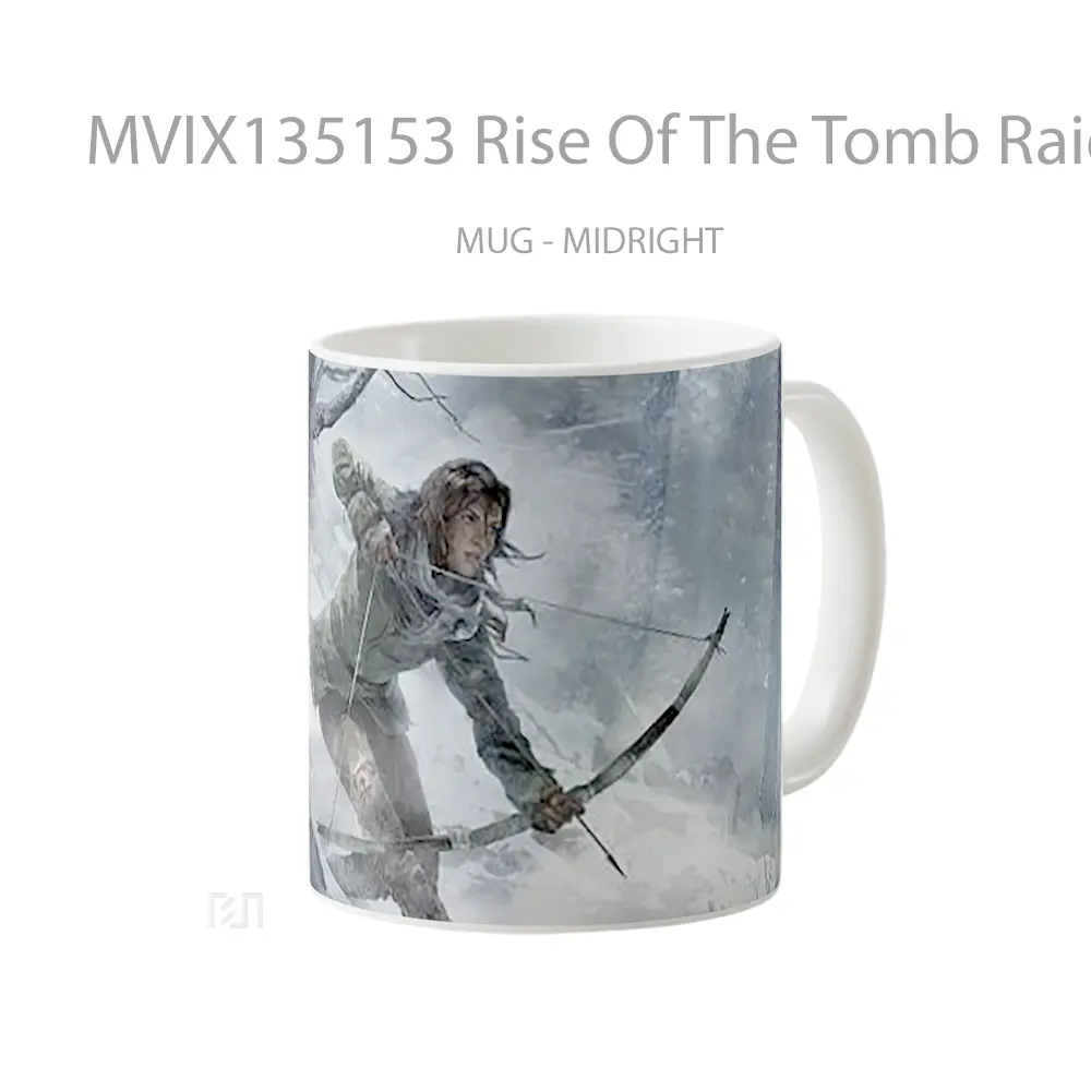 Mug Rise Of The Tomb Raider Gelas Keramik Unik - All-side / Desain