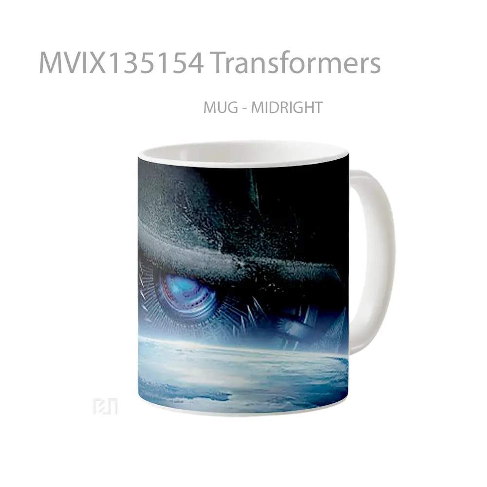 Mug Transformers Gelas Film - All-side / Desain