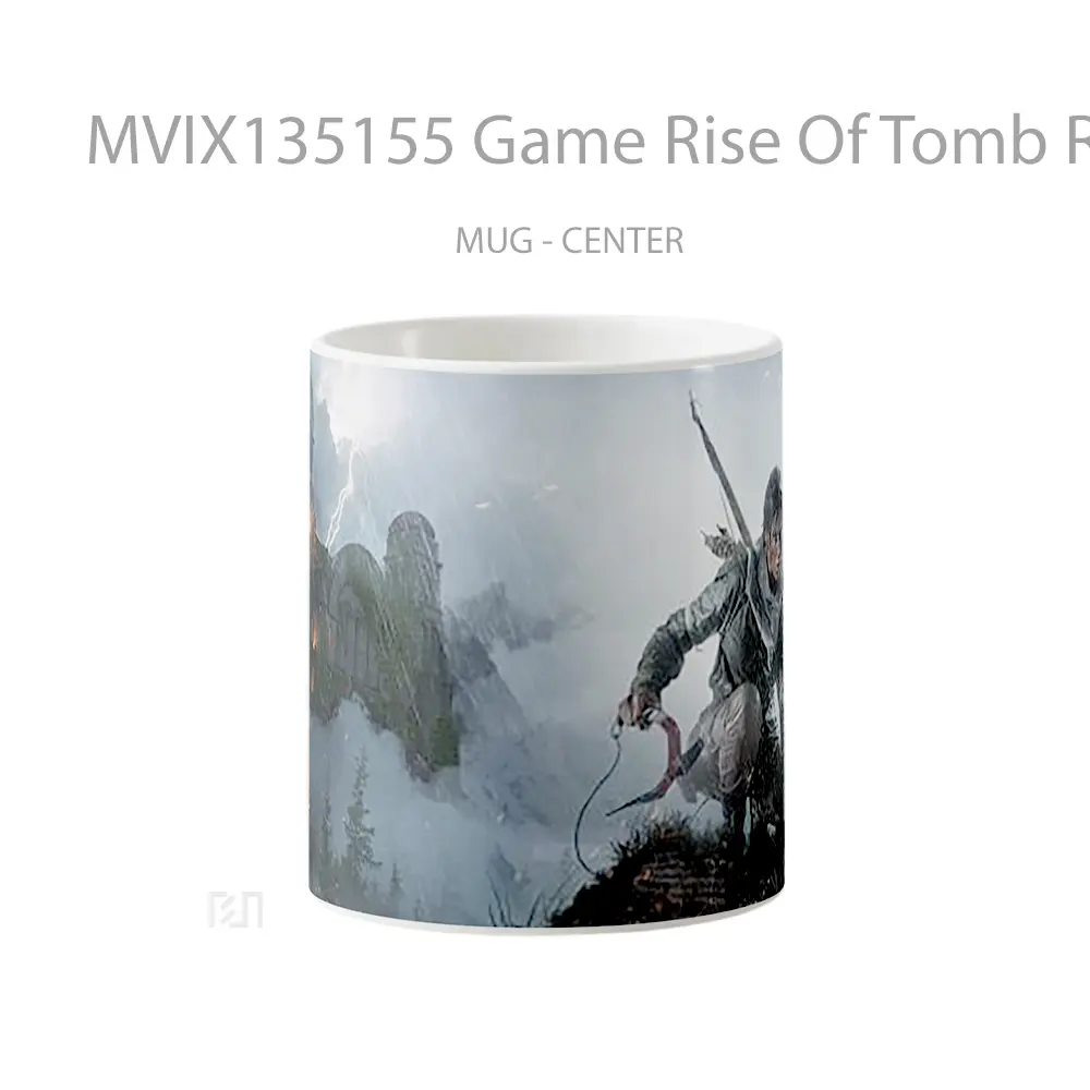 Mug Game Rise Of Tomb Raider Cangkir Gamer