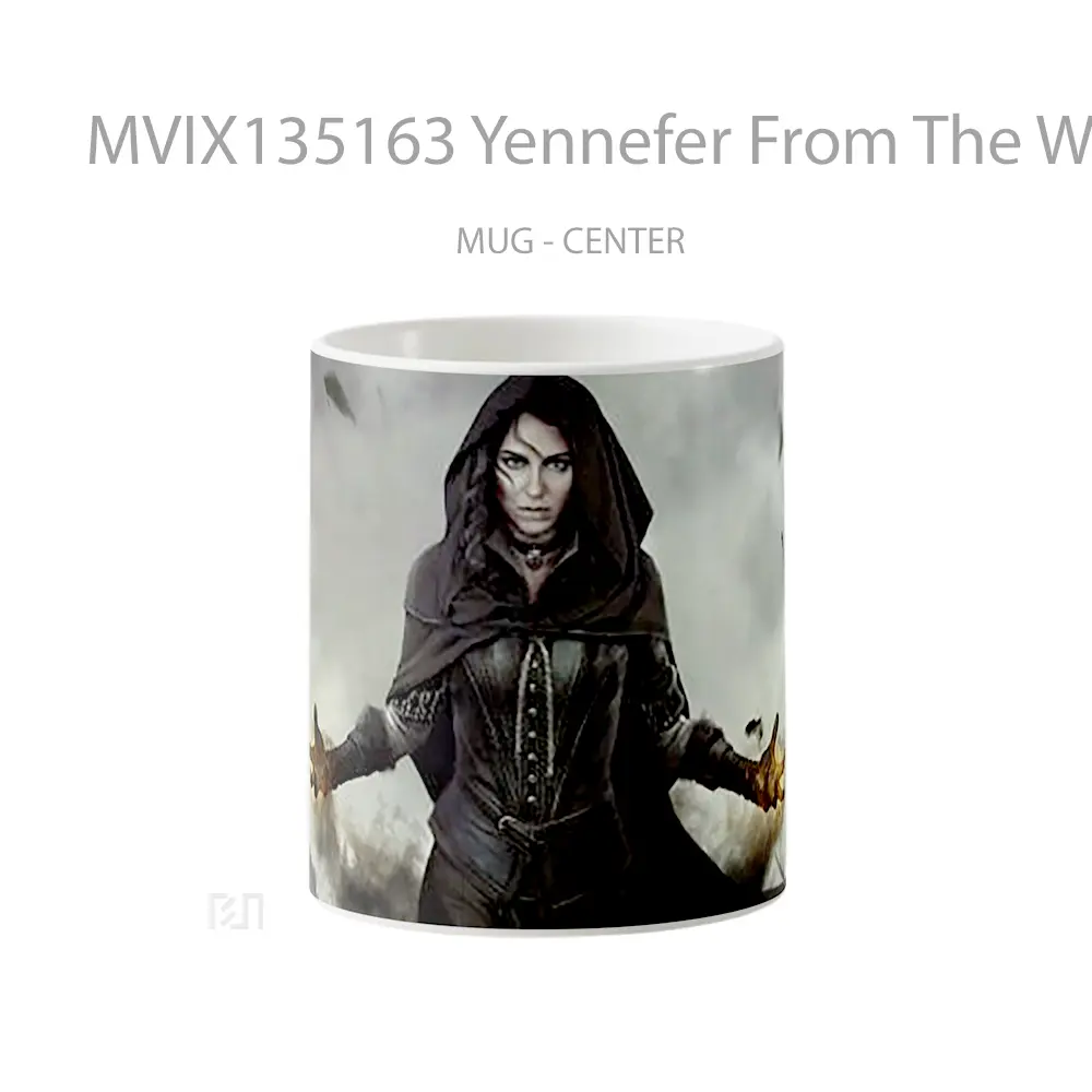 Mug Yennefer From The Witcher 3 Wild Hunt Gelas Keramik Unik
