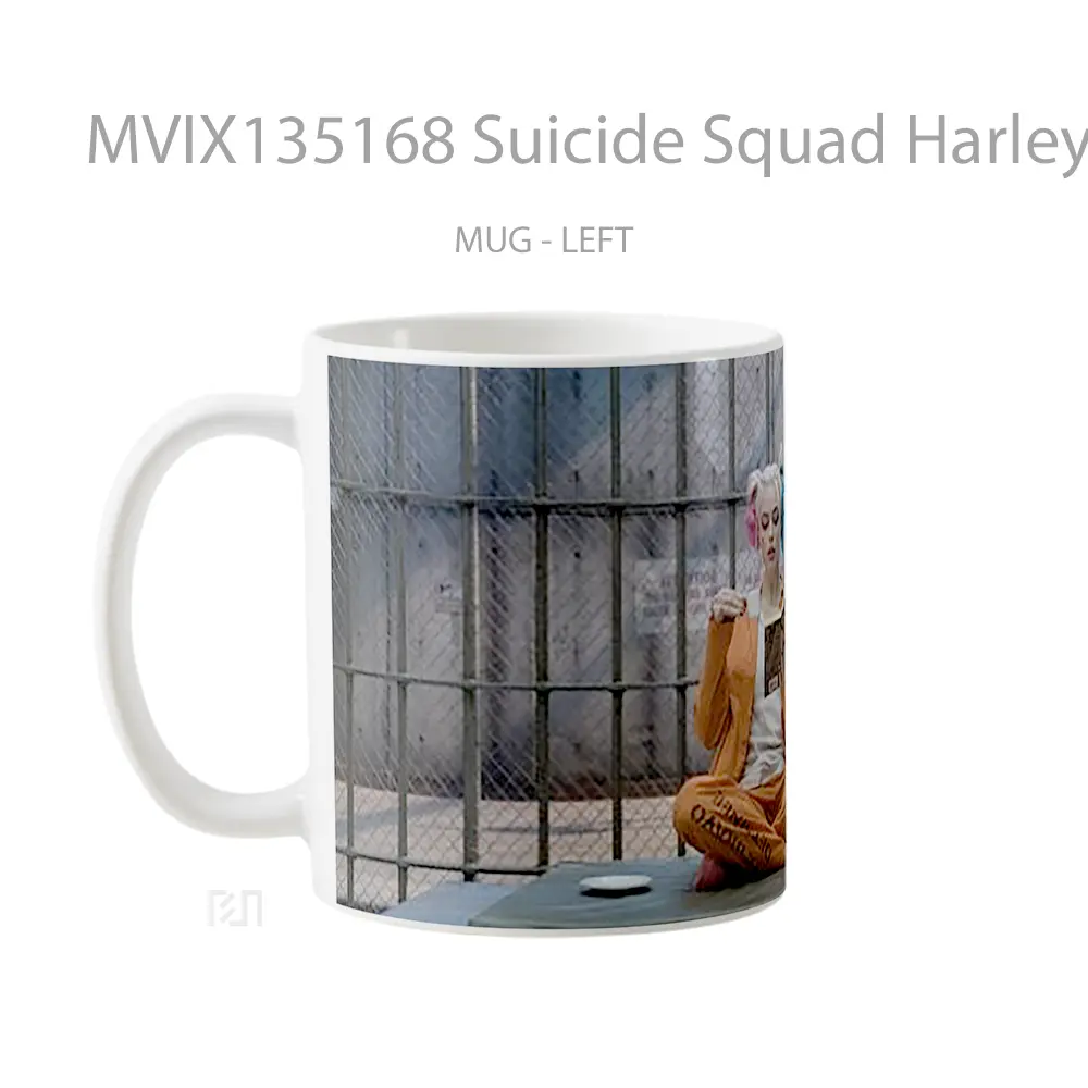 Mug Suicide Squad Harley Quinn In Prison Gelas Keramik Unik - All-side / Desain