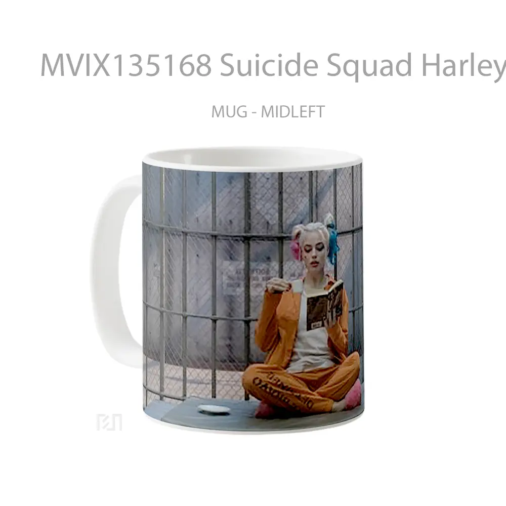 Mug Suicide Squad Harley Quinn In Prison Gelas Keramik Unik - All-side / Desain