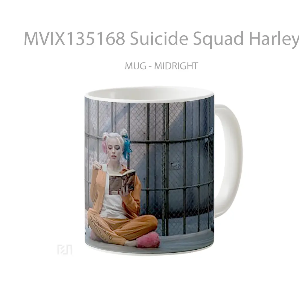 Mug Suicide Squad Harley Quinn In Prison Gelas Keramik Unik - All-side / Desain