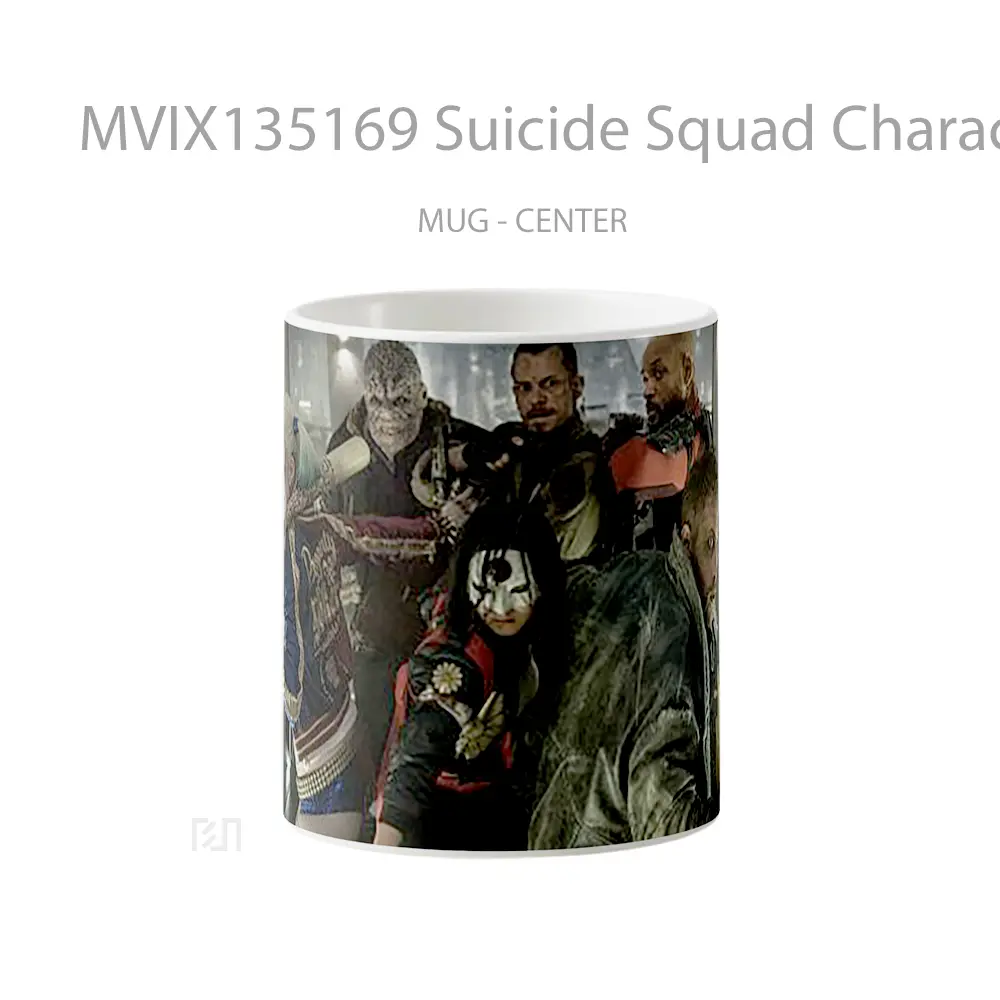 Mug Suicide Squad Characters Suicide Squad Gelas Keramik Unik