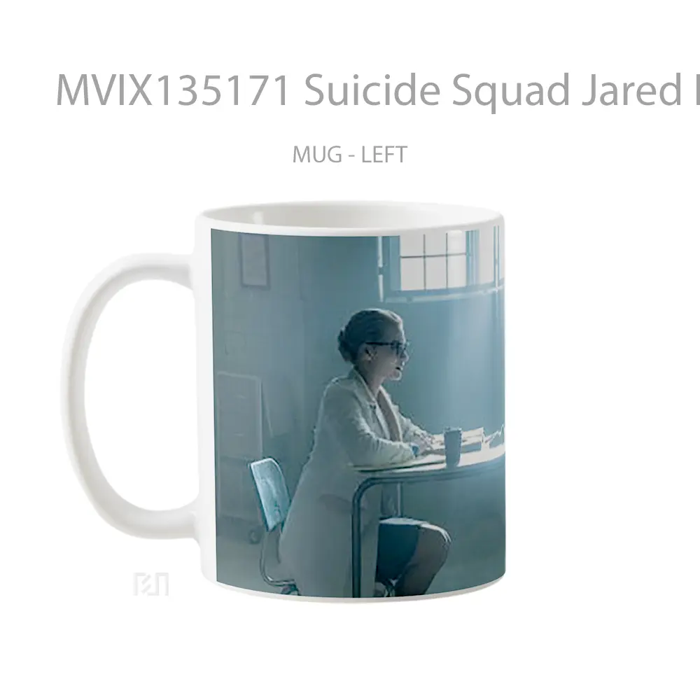 Mug Suicide Squad Jared Leto Joker And Margot Robbie Harley Quinn Gelas Superhero - All-side / Desain