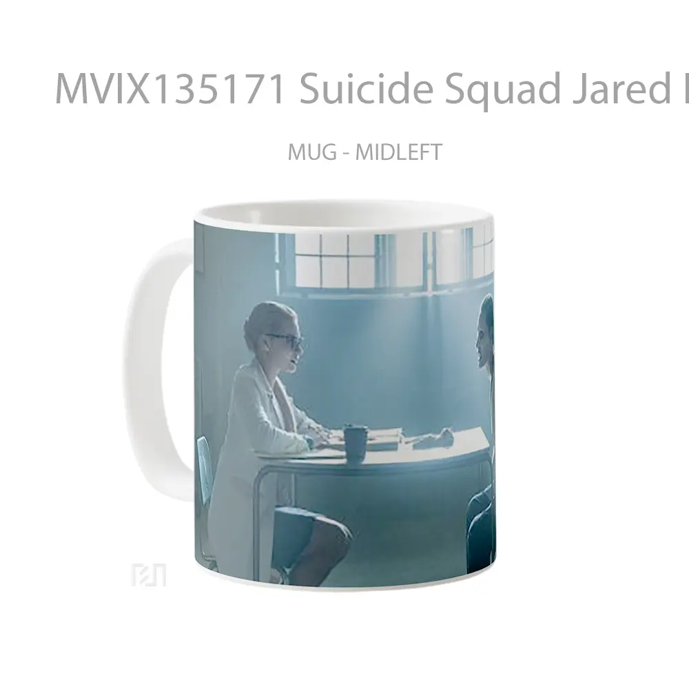 Mug Suicide Squad Jared Leto Joker And Margot Robbie Harley Quinn Gelas Superhero - All-side / Desain