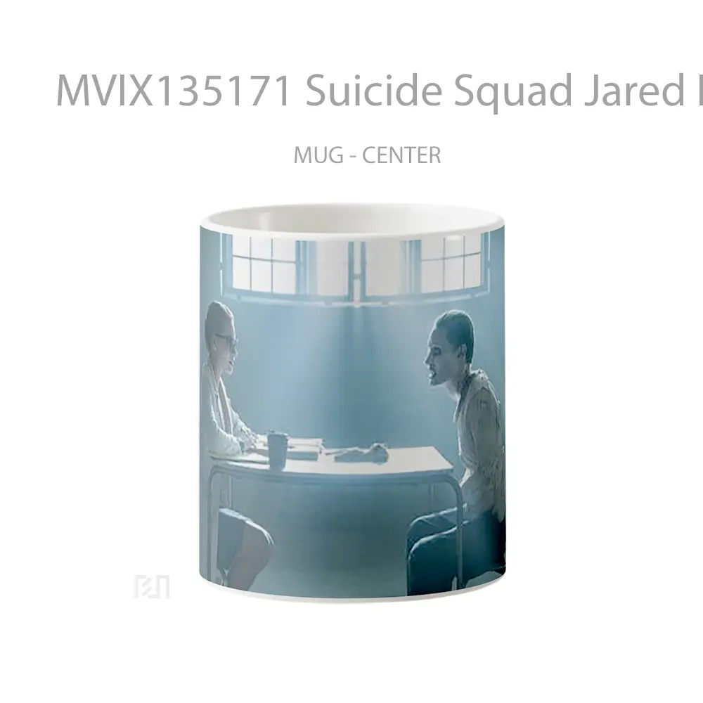 Mug Suicide Squad Jared Leto Joker And Margot Robbie Harley Quinn Gelas Superhero