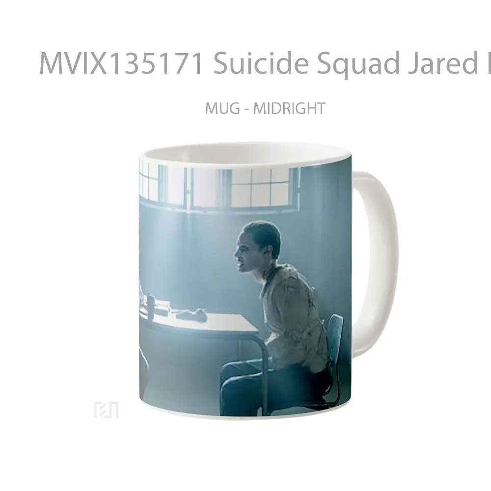 Mug Suicide Squad Jared Leto Joker And Margot Robbie Harley Quinn Gelas Superhero - All-side / Desain