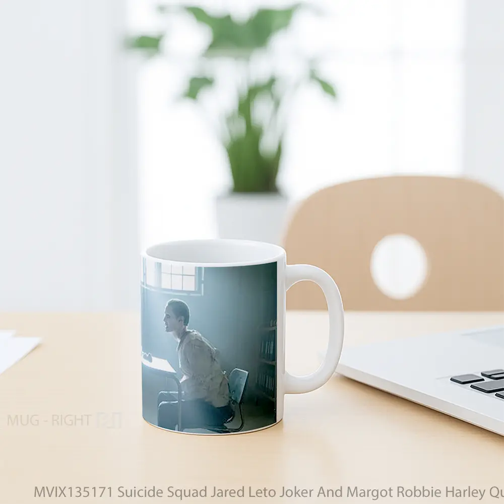 Mug Suicide Squad Jared Leto Joker And Margot Robbie Harley Quinn Gelas Superhero - All-side / Desain