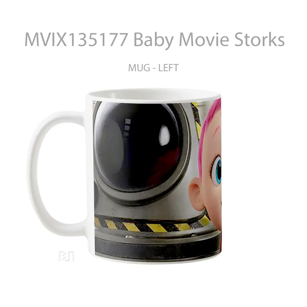Mug Baby Movie Storks Gelas Keramik Unik - All-side / Desain