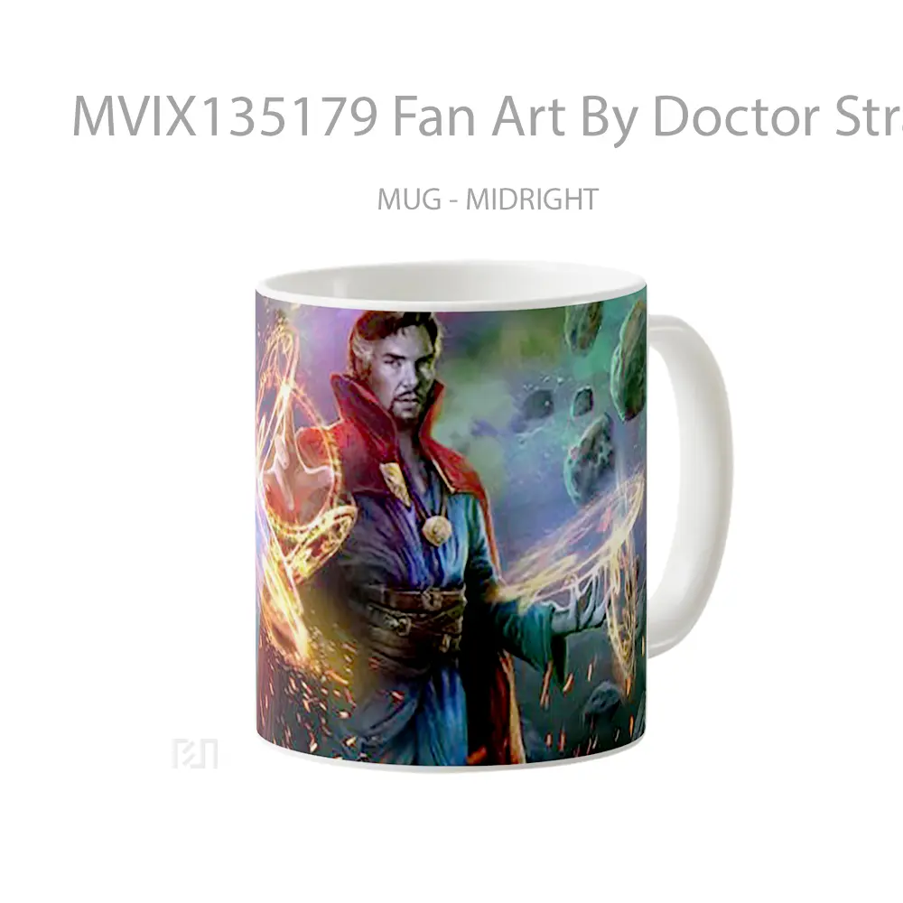 Mug Fan Art By Doctor Strange Gelas Superhero - All-side / Desain