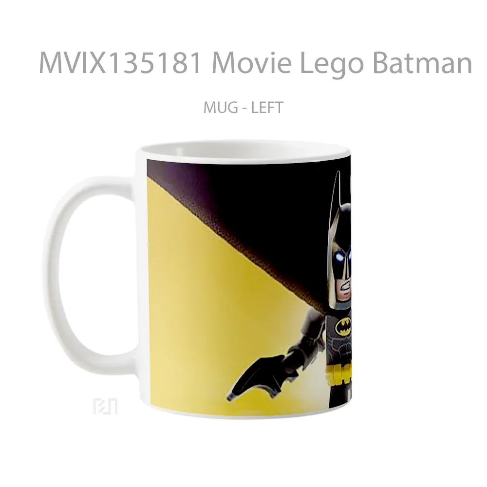 Mug Movie Lego Batman Gelas Superhero - All-side / Desain