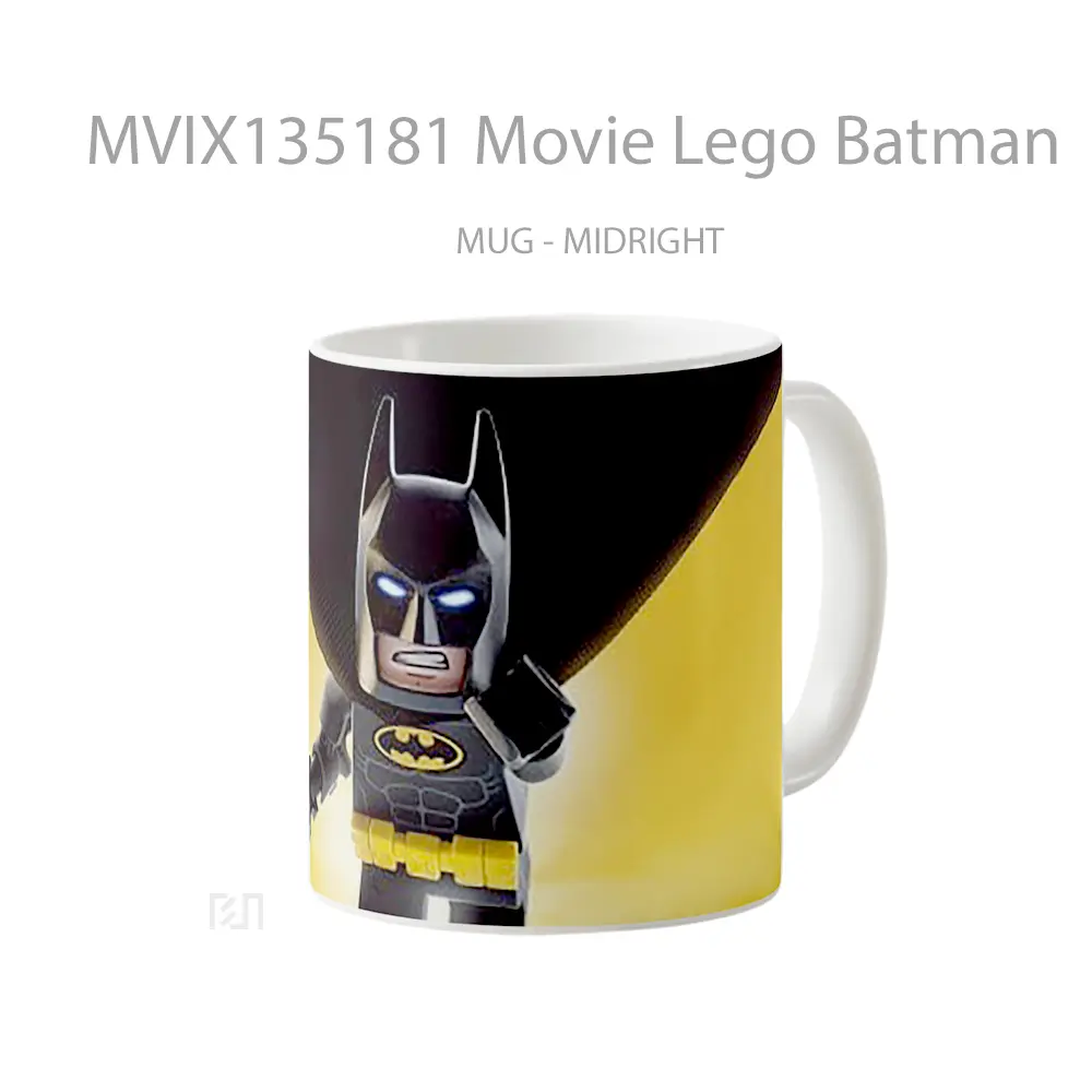 Mug Movie Lego Batman Gelas Superhero - All-side / Desain
