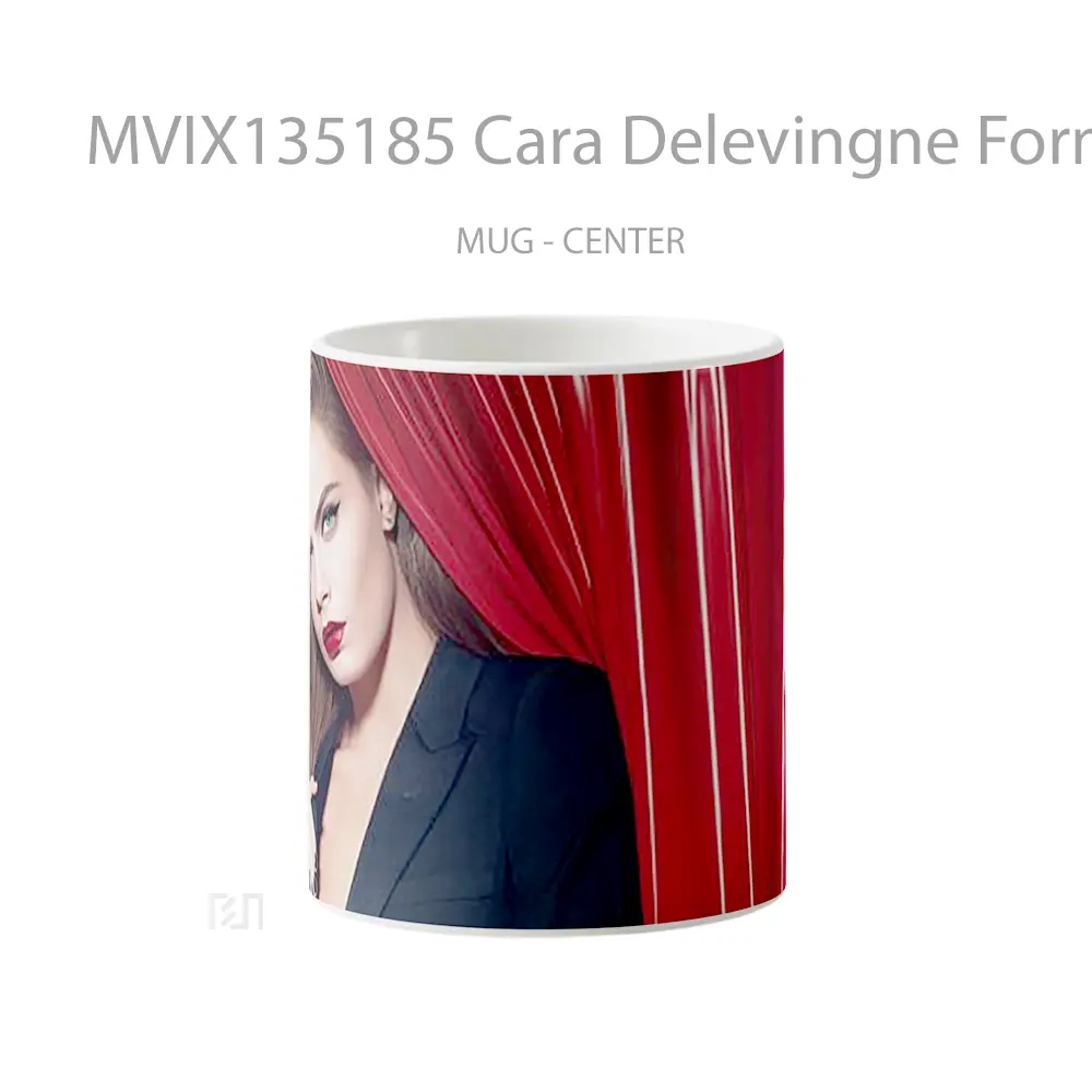 Mug Cara Delevingne Formal Gelas Keramik Unik