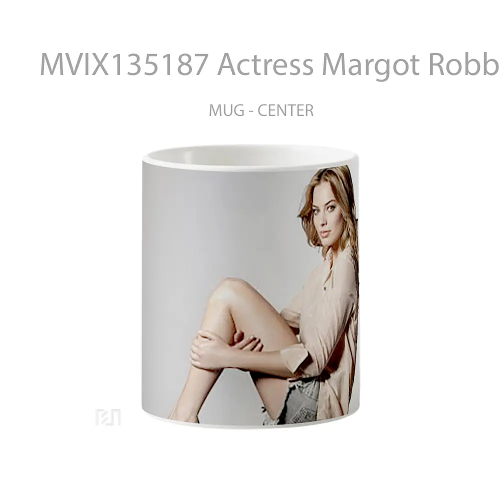 Mug Actress Margot Robbie Chestnut Gelas Keramik Unik