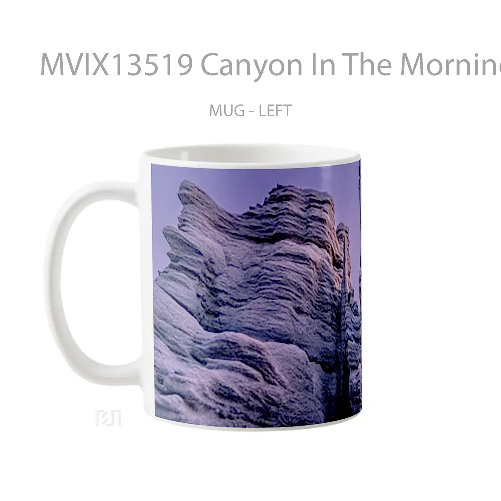 Mug Canyon In The Morning Gelas Keramik Unik - All-side / Desain