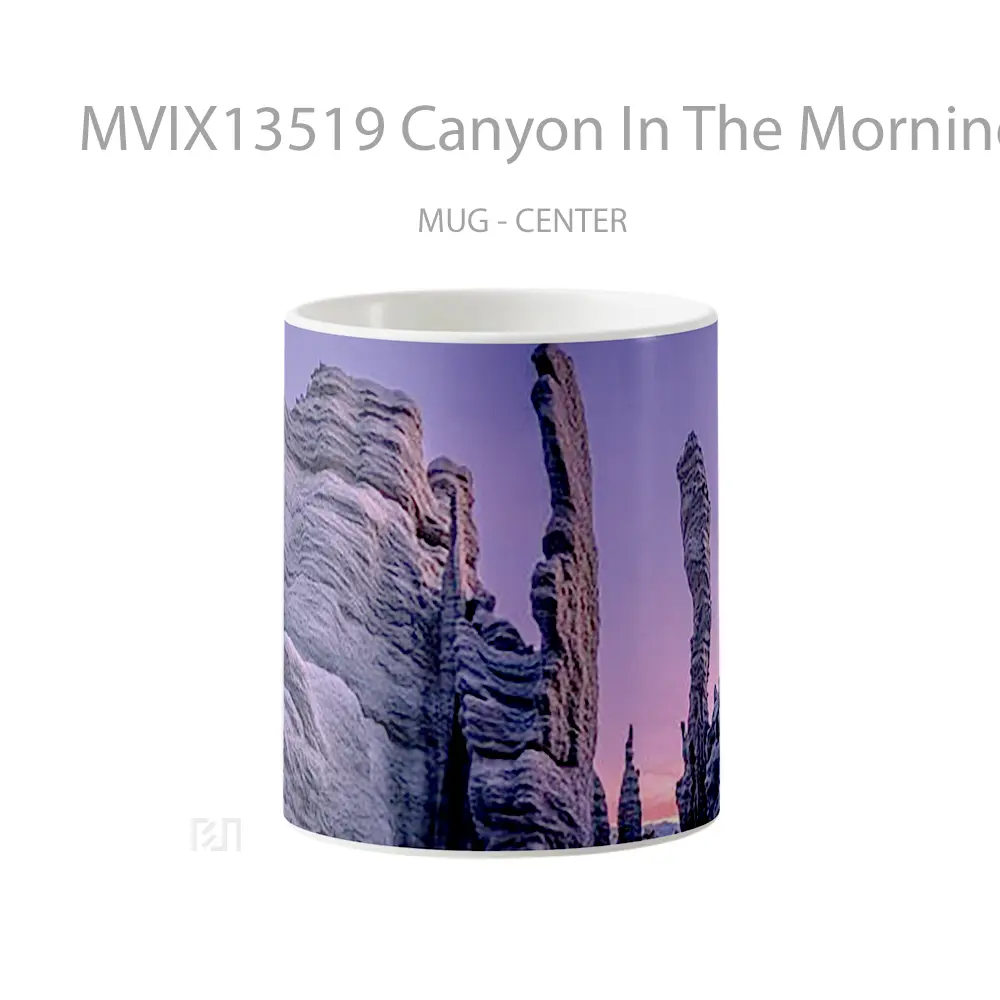 Mug Canyon In The Morning Gelas Keramik Unik