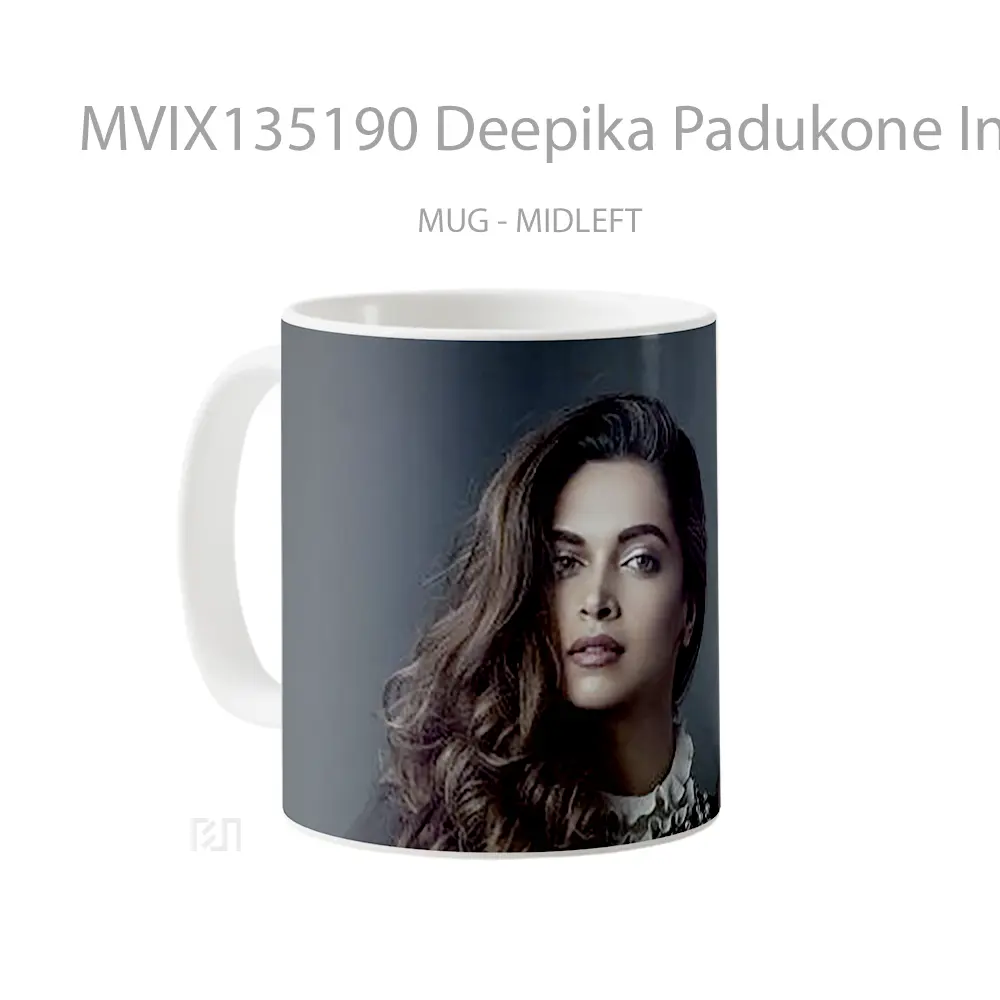 Mug Deepika Padukone In Paper Magazine Gelas Keramik Unik - All-side / Desain