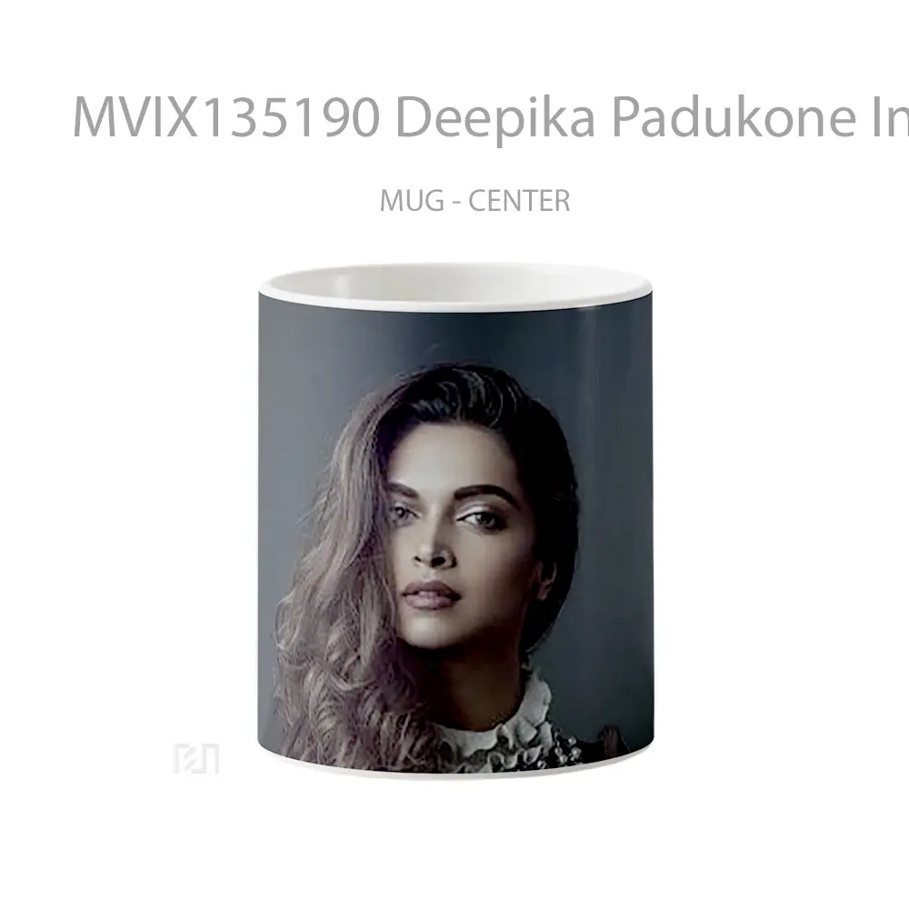 Mug Deepika Padukone In Paper Magazine Gelas Keramik Unik