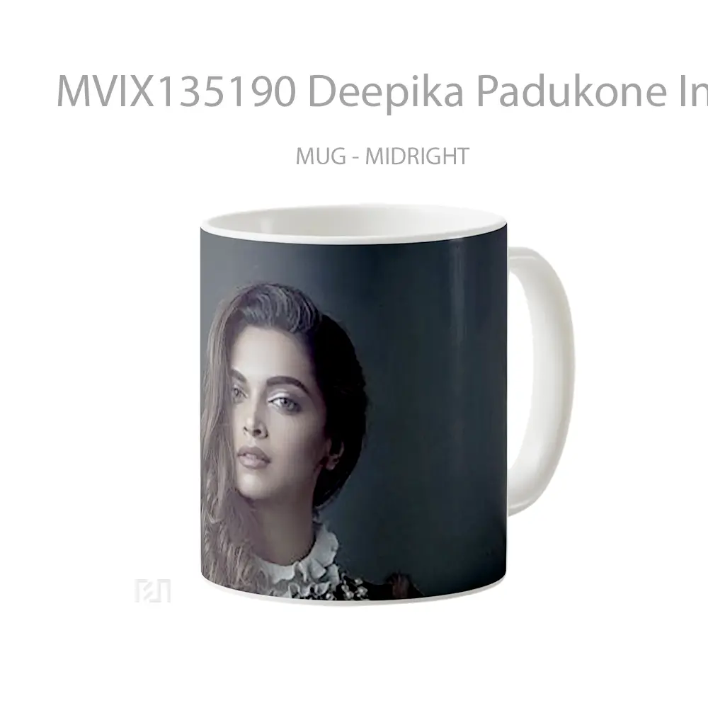 Mug Deepika Padukone In Paper Magazine Gelas Keramik Unik - All-side / Desain