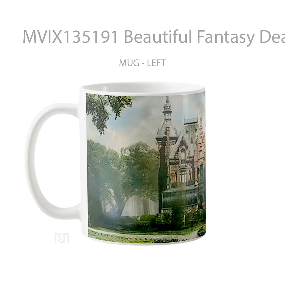 Mug Beautiful Fantasy Deam Home Gelas Fantasi - All-side / Desain