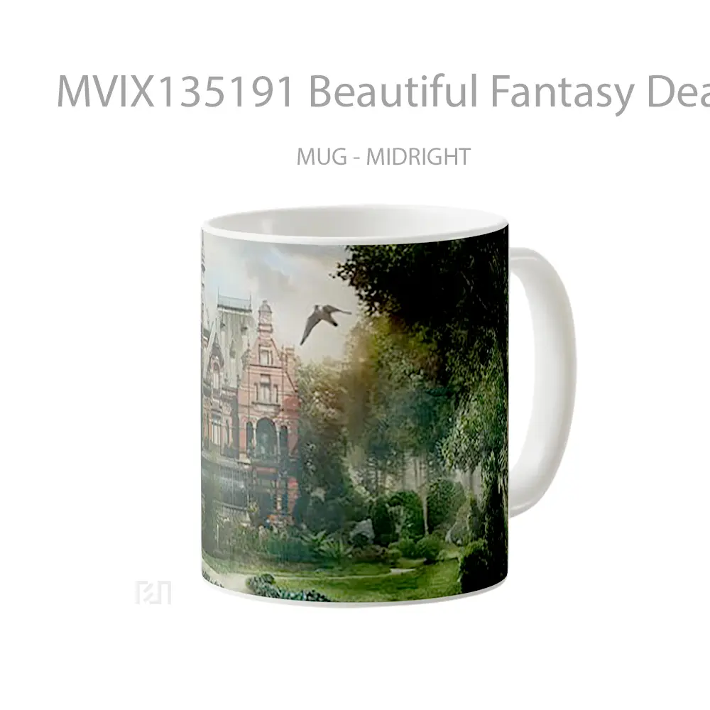 Mug Beautiful Fantasy Deam Home Gelas Fantasi - All-side / Desain
