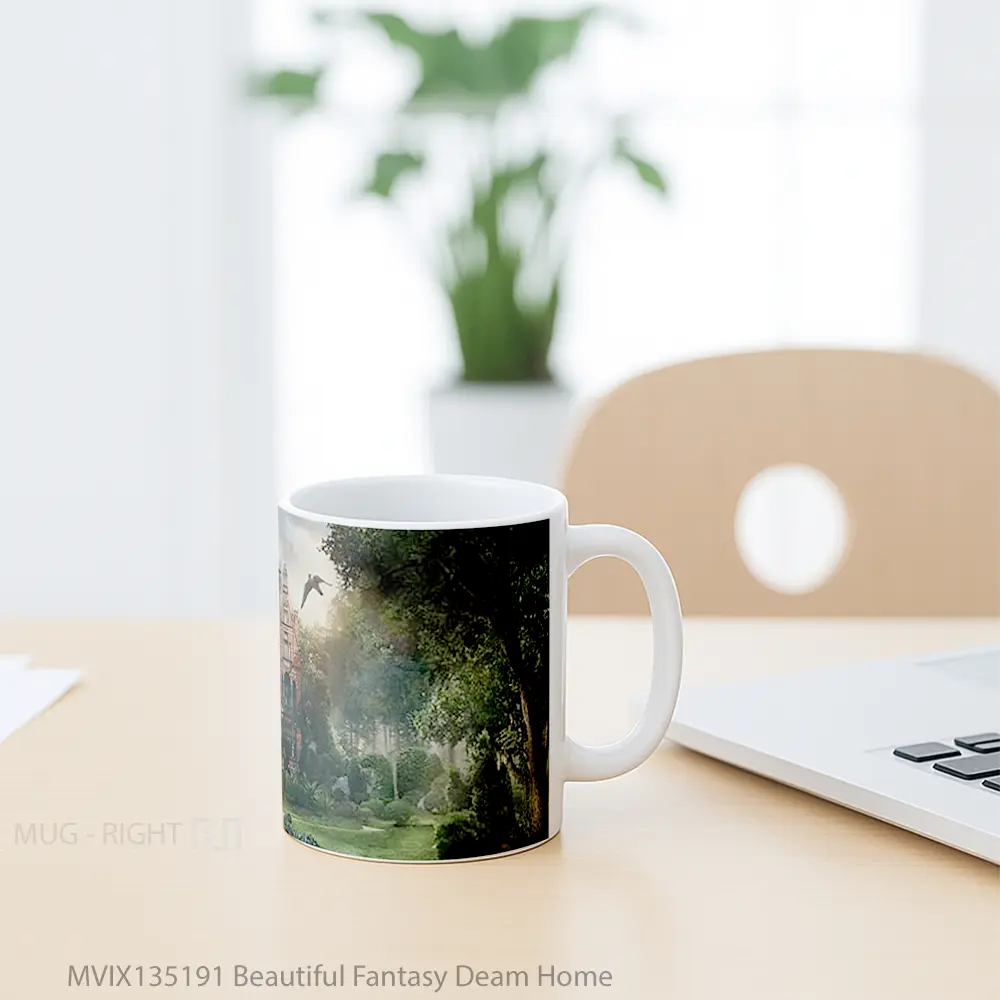 Mug Beautiful Fantasy Deam Home Gelas Fantasi - All-side / Desain