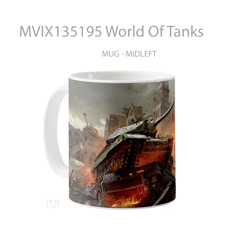 Mug World Of Tanks Gelas Keramik Unik - All-side / Desain