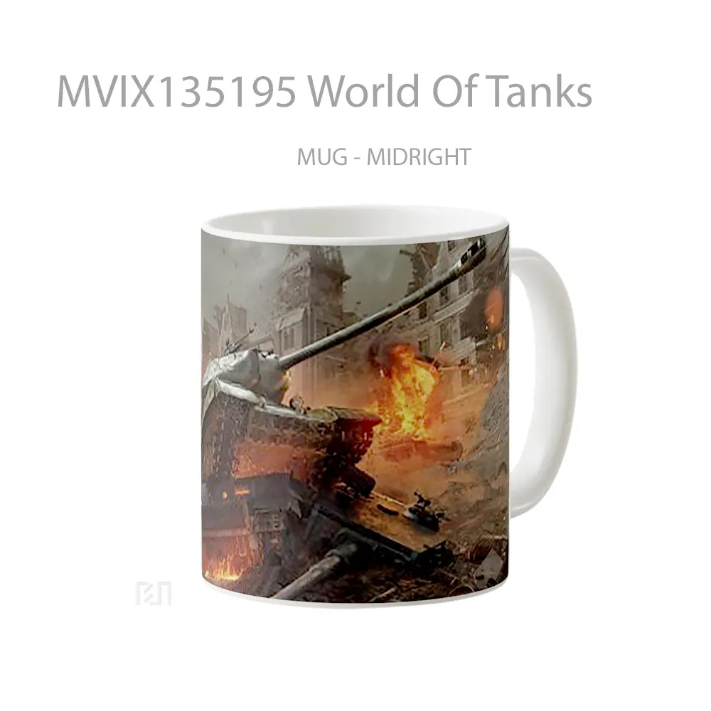 Mug World Of Tanks Gelas Keramik Unik - All-side / Desain