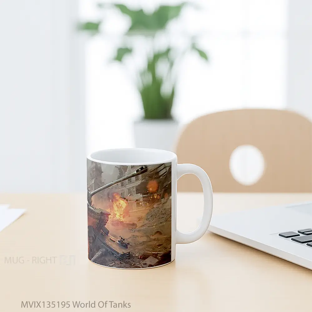 Mug World Of Tanks Gelas Keramik Unik - All-side / Desain