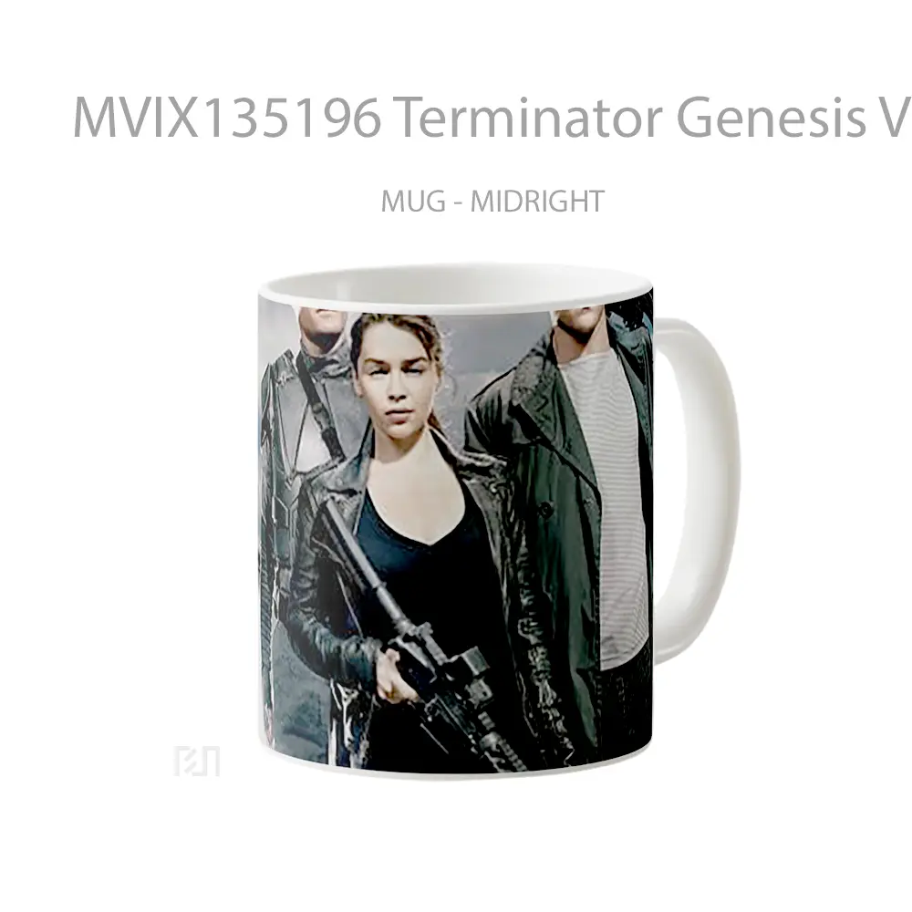 Mug Terminator Genesis V2 Gelas Film - All-side / Desain