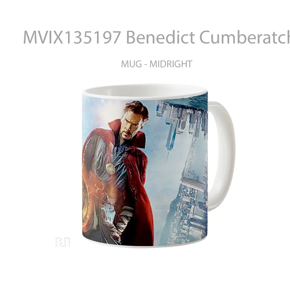 Mug Benedict Cumberatch As Doctor Strange Gelas Superhero - All-side / Desain