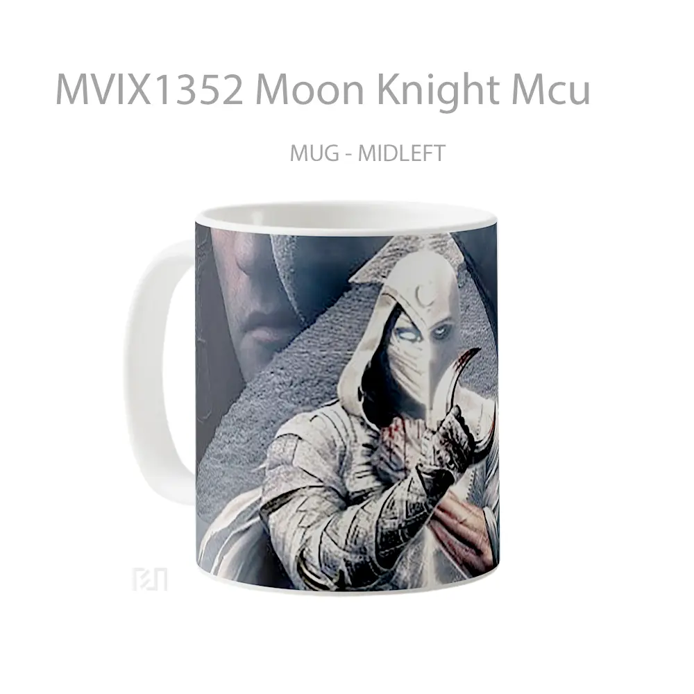 Mug Moon Knight Mcu Gelas Fantasi - All-side / Desain