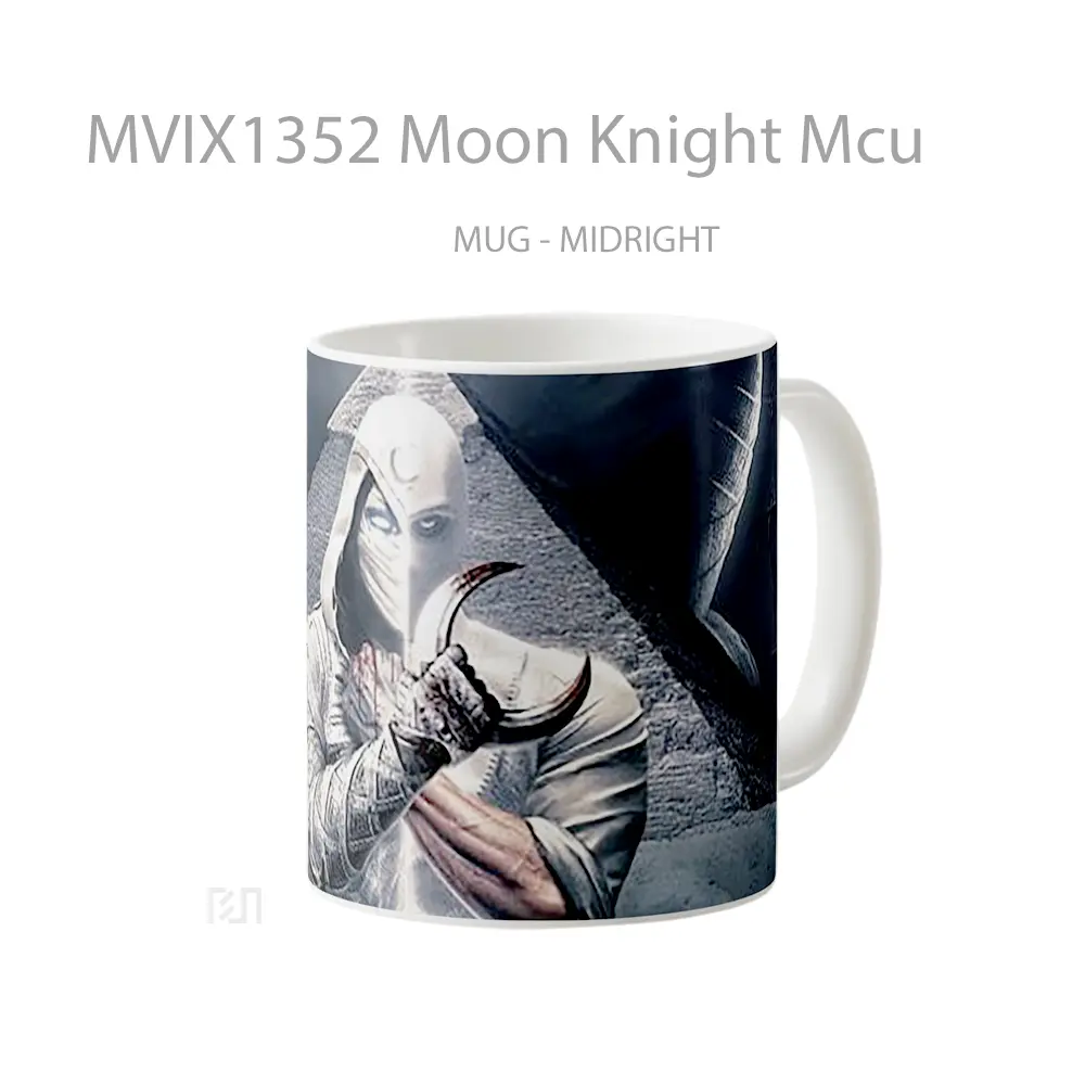 Mug Moon Knight Mcu Gelas Fantasi - All-side / Desain