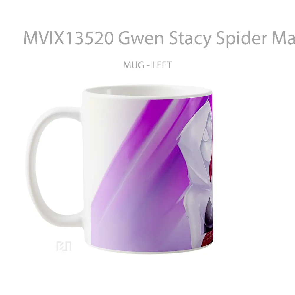 Mug Gwen Stacy Spider Man Across The Spider Verse Gelas Superhero - All-side / Desain