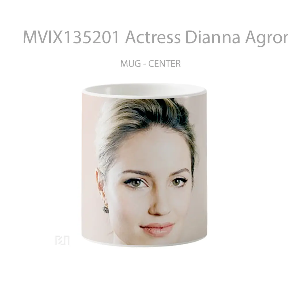 Mug Actress Dianna Agron Gelas Keramik Unik