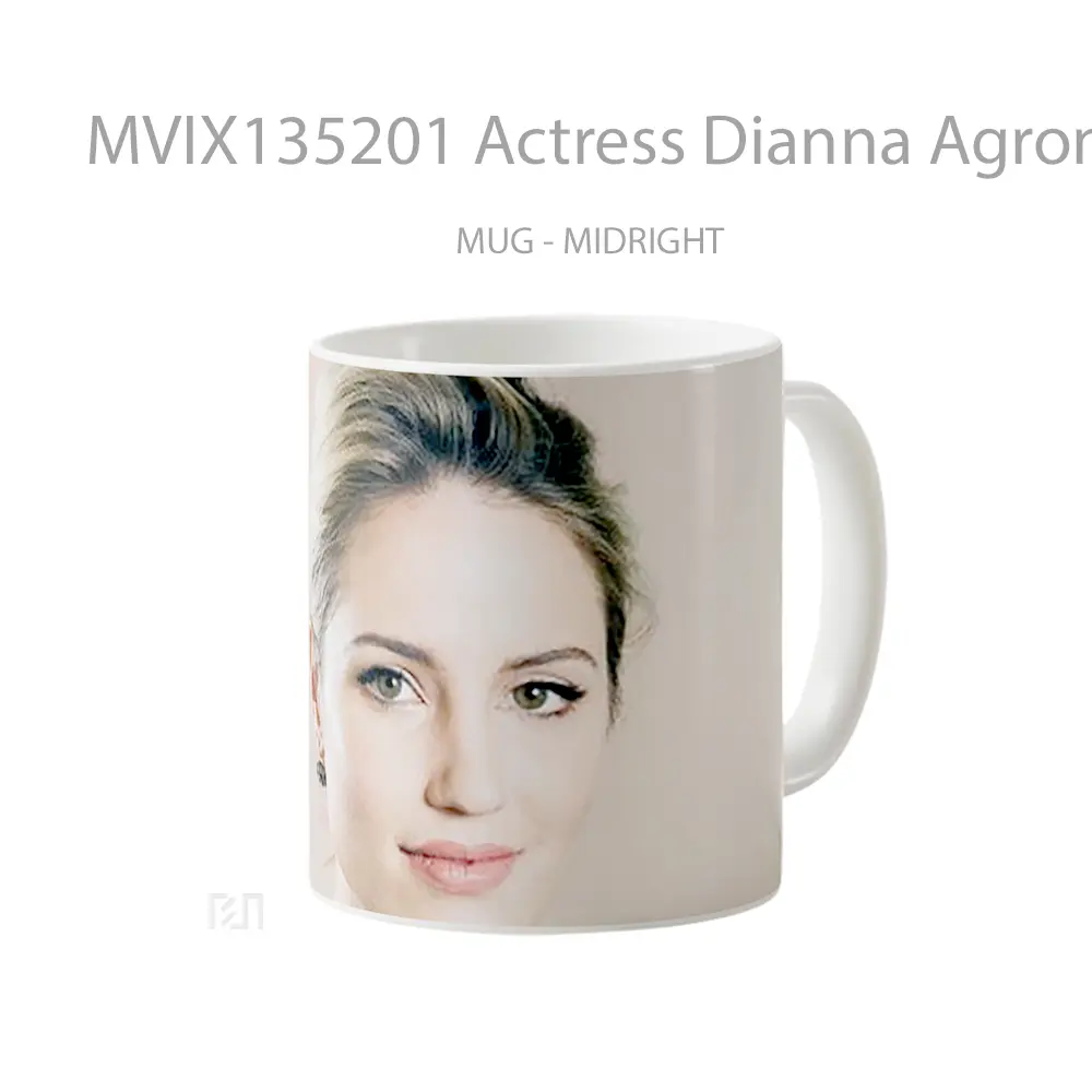 Mug Actress Dianna Agron Gelas Keramik Unik - All-side / Desain