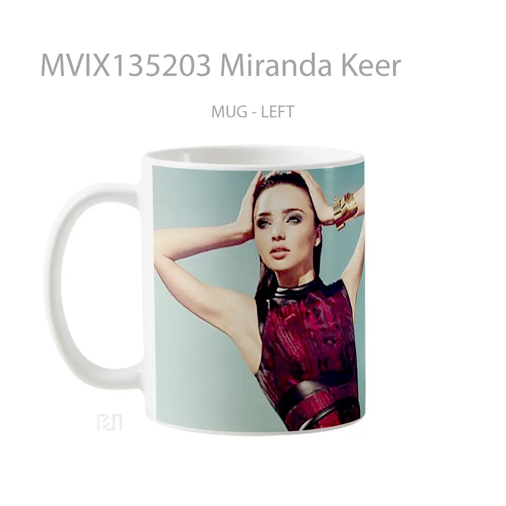 Mug Miranda Keer Gelas Keramik Unik - All-side / Desain