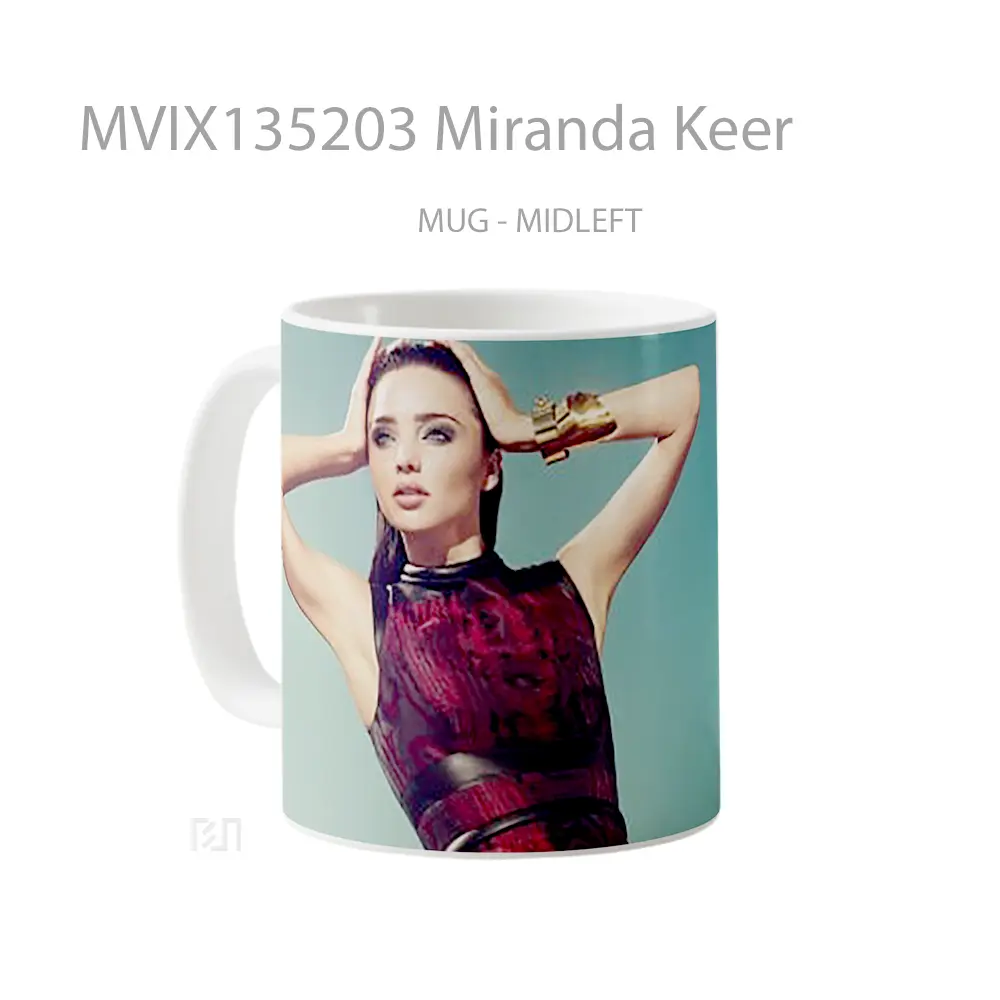 Mug Miranda Keer Gelas Keramik Unik - All-side / Desain