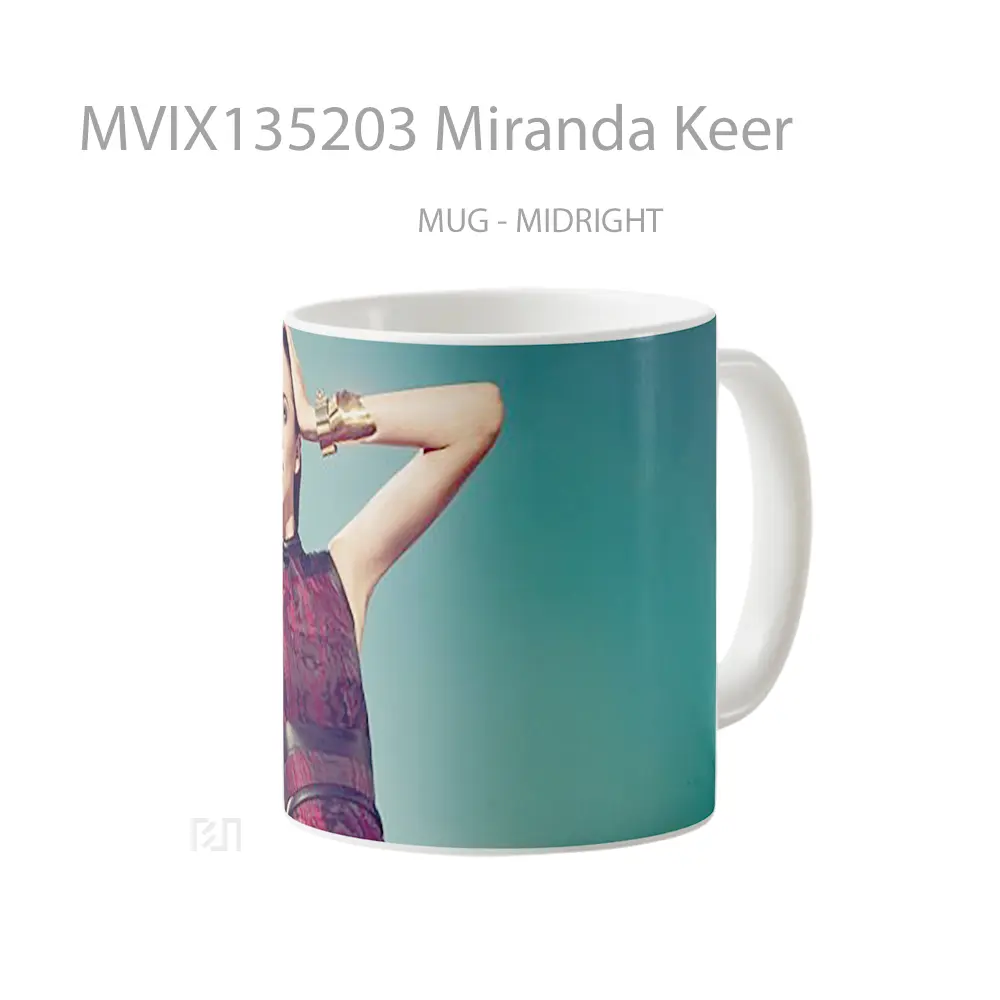 Mug Miranda Keer Gelas Keramik Unik - All-side / Desain