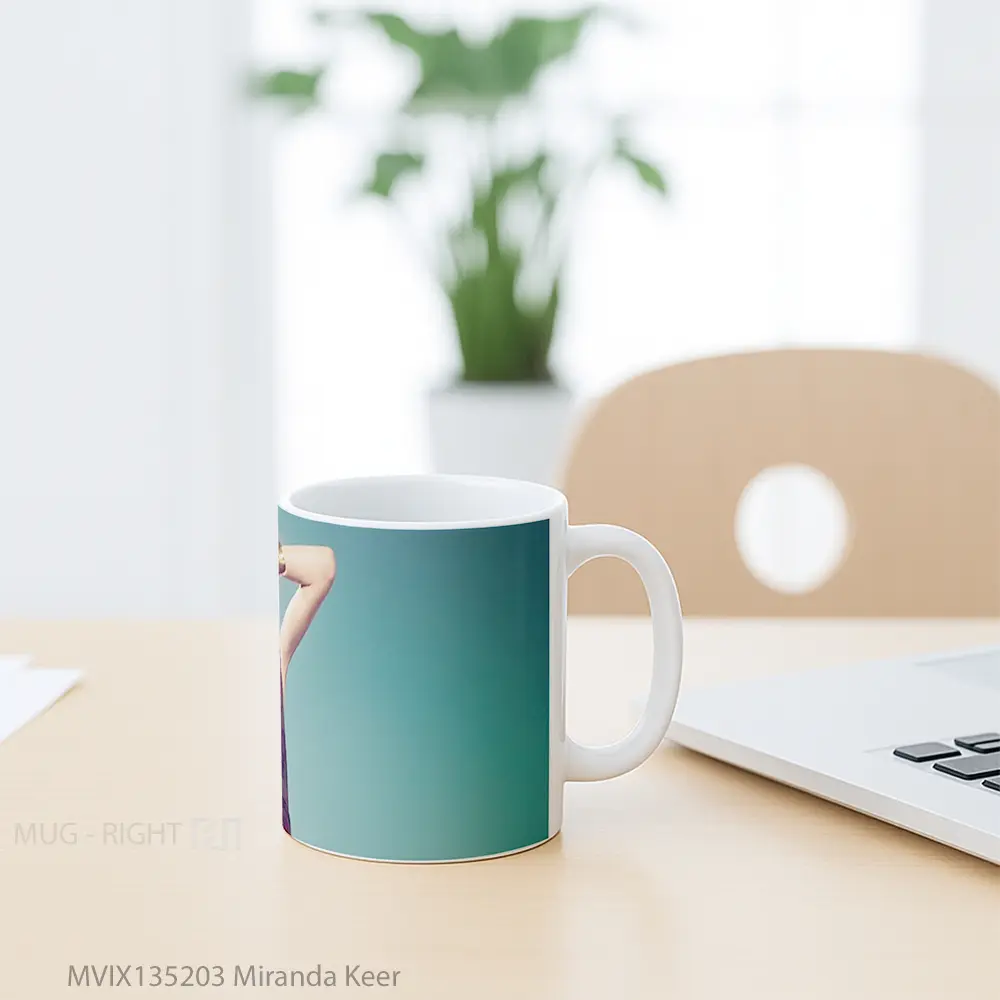 Mug Miranda Keer Gelas Keramik Unik - All-side / Desain