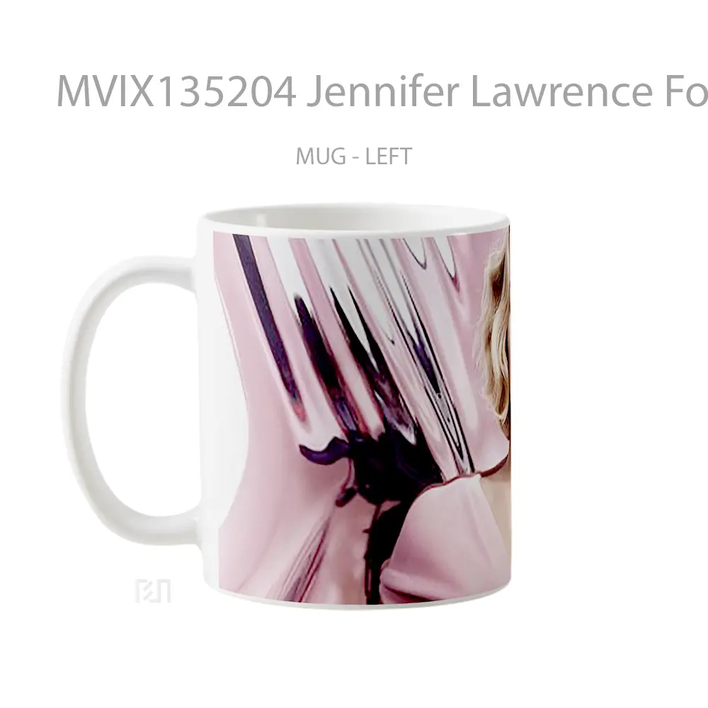 Mug Jennifer Lawrence For Dior Gelas Keramik Unik - All-side / Desain